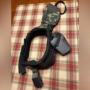 Camouflage and Gray Archery Belt